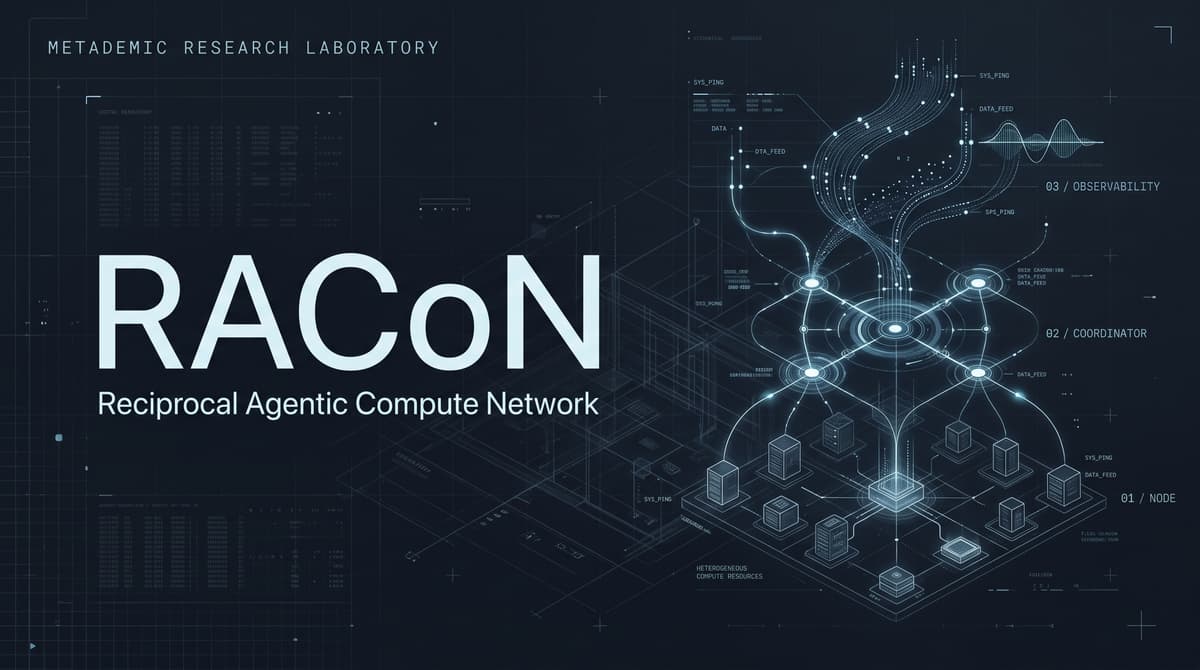 Reciprocal Agentic Compute Network